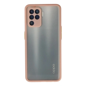 Newface Oppo Reno 5 Lite Kılıf Montreal Silikon Kapak - Pembe