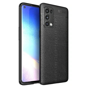 Newface Oppo Reno 5 Pro Kılıf Auto Focus Kapak - Siyah