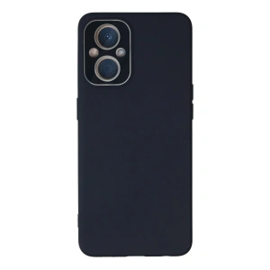 Newface Oppo Reno 7 Lite Kılıf Lansman Glass Kapak - Lacivert