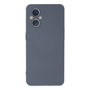Newface Oppo Reno 7 Lite Kılıf Nano içi Kadife Silikon - Gri