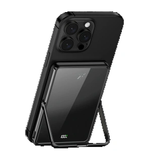 Newface PW580 5.000 mAh 20W Type-C 15W Kablosuz Şarj 3W Saat Şarj ve 5W Kulaklık Şarj Destekli PD Hızlı Şarj Magsafe Powerbank - Siyah