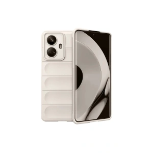 Newface Realme 10 Pro 5G Kılıf Optimum Silikon - Krem