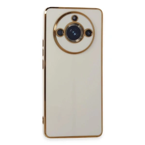 Newface Realme 11 Pro Kılıf Volet Silikon - Beyaz