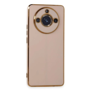 Newface Realme 11 Pro Kılıf Volet Silikon - Pembe