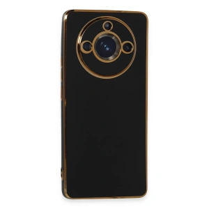 Newface Realme 11 Pro Kılıf Volet Silikon - Siyah