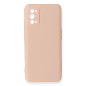 Newface Realme 7 Pro Kılıf Nano içi Kadife Silikon - Pudra