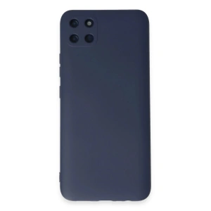 Newface Realme C11 Kılıf Nano içi Kadife Silikon - Lacivert