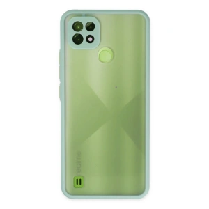 Newface Realme C21 Kılıf Montreal Silikon Kapak uaz