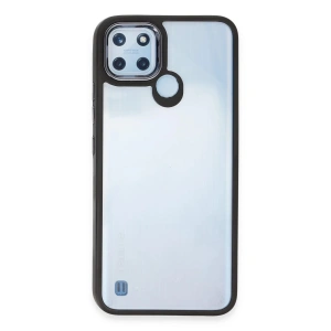 Newface Realme C21Y Kılıf Dora Kapak - Siyah