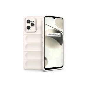 Newface Realme C35 Kılıf Optimum Silikon - Krem
