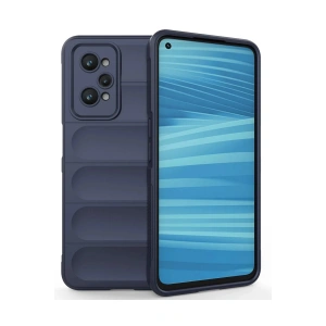 Newface Realme GT2 5G Kılıf Optimum Silikon - Lacivert