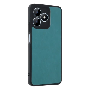 Newface Realme Note 50 4G Kılıf Aras Deri Kapak - Açık Yeşil