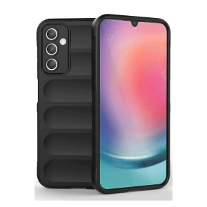 Newface Samsung A36 Kılıf Optimum Silikon - Siyah