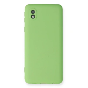 Newface Samsung Galaxy A01 Core Kılıf First Silikon - Yeşil