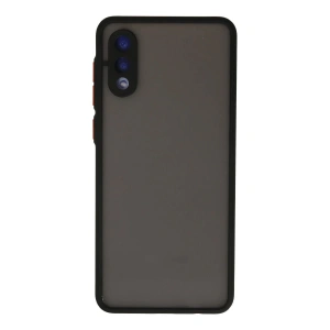 Newface Samsung Galaxy A02 Kılıf Montreal Silikon Kapak - Siyah