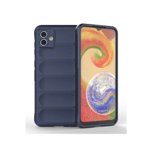 Newface Samsung Galaxy A04 Kılıf Optimum Silikon - Lacivert