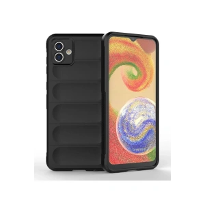 Newface Samsung Galaxy A04 Kılıf Optimum Silikon - Siyah