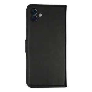 Newface Samsung Galaxy A04 Kılıf Trend S Plus Kapaklı Kılıf - Siyah