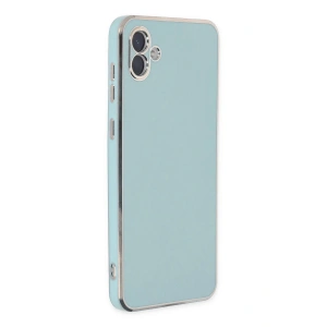 Newface Samsung Galaxy A04 Kılıf Volet Silikon - Açık Yeşil