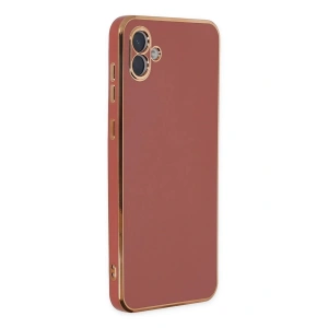 Newface Samsung Galaxy A04 Kılıf Volet Silikon - Kırmızı