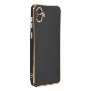 Newface Samsung Galaxy A04 Kılıf Volet Silikon - Siyah