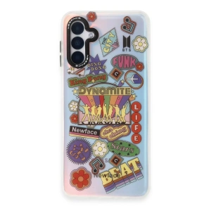 Newface Samsung Galaxy A04S Kılıf Estoril Desenli Kapak - Estoril - 14