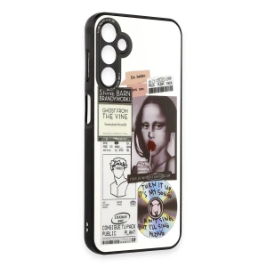 Newface Samsung Galaxy A04S Kılıf Mirror Desenli Kapak - Mirror - 2