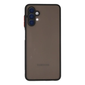 Newface Samsung Galaxy A04S Kılıf Montreal Silikon Kapak - Siyah