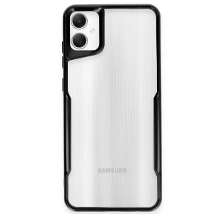 Newface Samsung Galaxy A05 Kılıf Boyi Silikon Kapak - Siyah