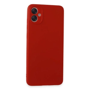 Newface Samsung Galaxy A05 Kılıf First Silikon - Kırmızı