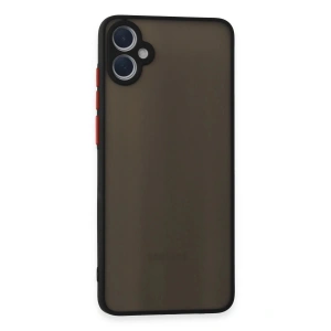 Newface Samsung Galaxy A05 Kılıf Montreal Silikon Kapak - Siyah