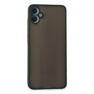 Newface Samsung Galaxy A05 Kılıf Montreal Silikon Kapak - Yeşil