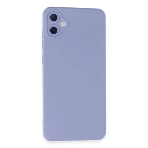 Newface Samsung Galaxy A05 Kılıf Nano içi Kadife Silikon - Lila