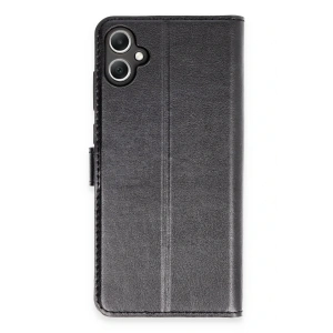 Newface Samsung Galaxy A05 Kılıf Trend S Plus Kapaklı Kılıf - Siyah