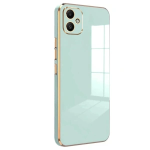 Newface Samsung Galaxy A05 Kılıf Volet Silikon - Açık Yeşil