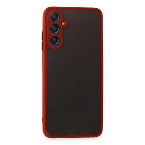 Newface Samsung Galaxy A05S Kılıf Montreal Silikon Kapak - Kırmızı