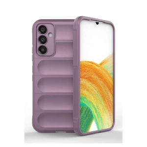 Newface Samsung Galaxy A05S Kılıf Optimum Silikon - Mor