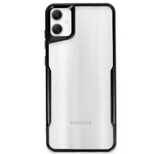 Newface Samsung Galaxy A06 Kılıf Boyi Silikon Kapak - Siyah