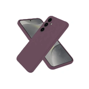 Newface Samsung Galaxy A06 Kılıf First Silikon - Mürdüm