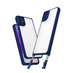 Newface Samsung Galaxy A06 Kılıf Penta Silikon Kılıf - Lacivert