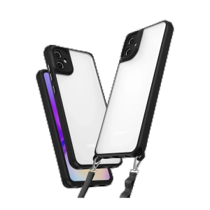 Newface Samsung Galaxy A06 Kılıf Penta Silikon Kılıf - Siyah