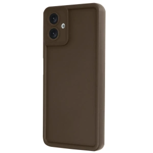 Newface Samsung Galaxy A06 Kılıf Viera Silikon - Kahverengi