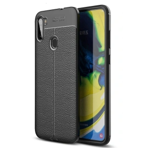 Newface Samsung Galaxy A11 Kılıf Auto Focus Kapak - Siyah