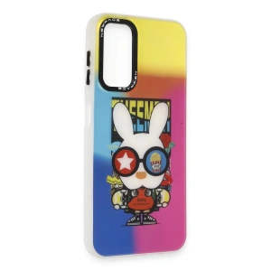 Newface Samsung Galaxy A14 4G Kılıf Estoril Desenli Kapak - Estoril - 10