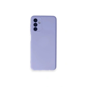 Newface Samsung Galaxy A14 4G Kılıf Nano içi Kadife Silikon - Lila