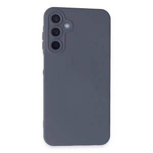 Newface Samsung Galaxy A15 4G Kılıf Nano içi Kadife Silikon - Gri