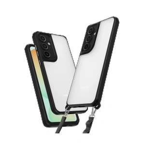 Newface Samsung Galaxy A15 4G Kılıf Penta Silikon Kılıf - Siyah