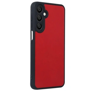 Newface Samsung Galaxy A16 5G Kılıf Aras Deri Kapak - Kırmızı