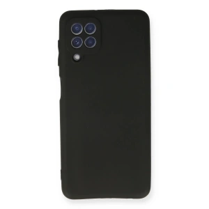 Newface Samsung Galaxy A22 Kılıf First Silikon - Siyah