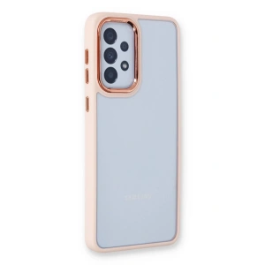 Newface Samsung Galaxy A23 4G Kılıf Dora Kapak - Pudra